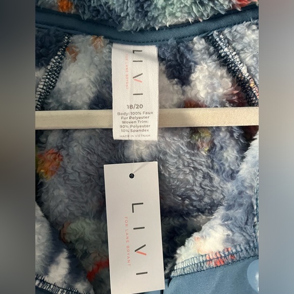 Lane Bryant “LIVI” Fleece 💙 Size 18/20 💙 NEW WITH TAGS - Picture 4 of 10